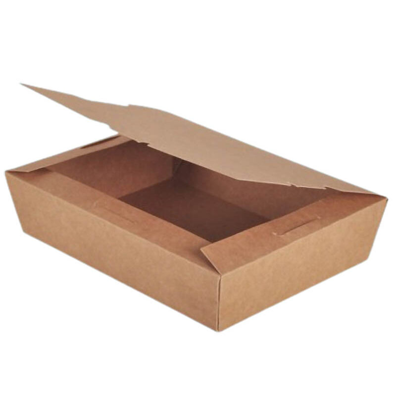 Cardboard food boxes with a full lid