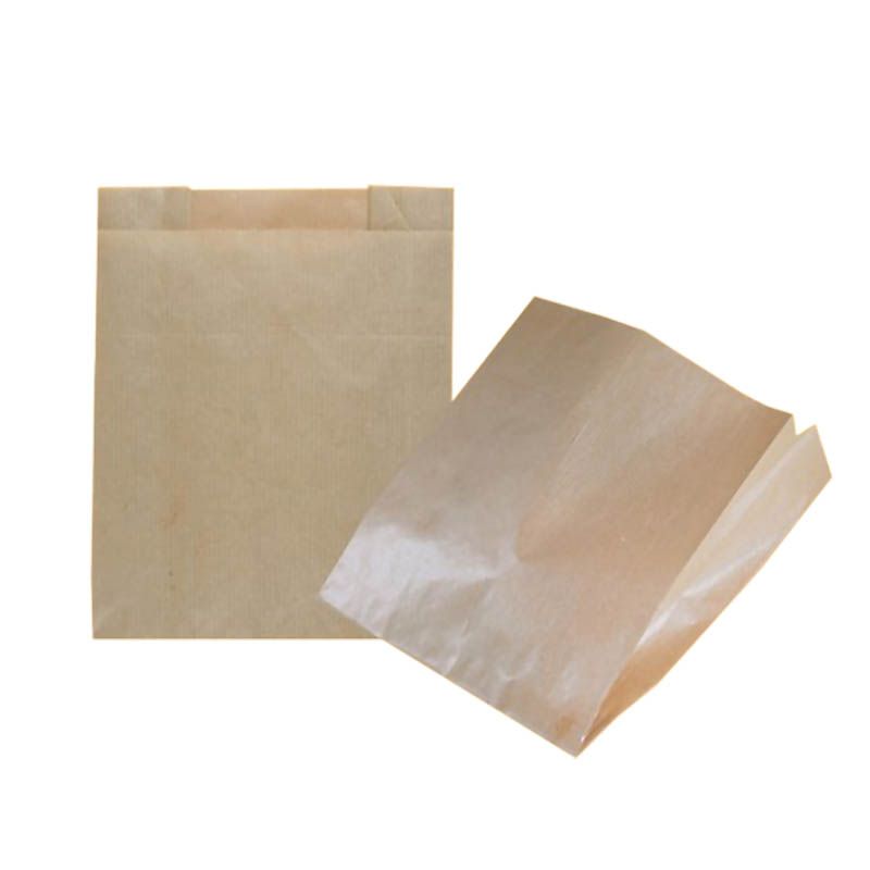 Flat bottom paper bag