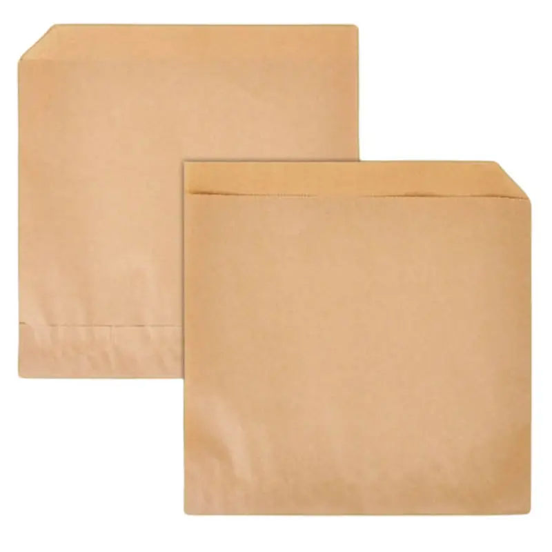 Flat bottom paper bags