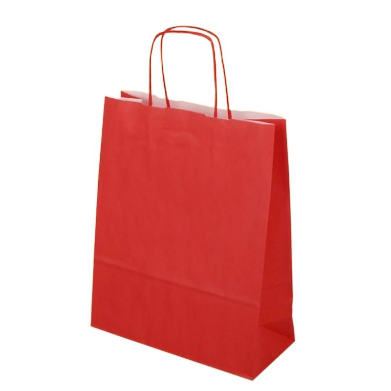 Paper bag red