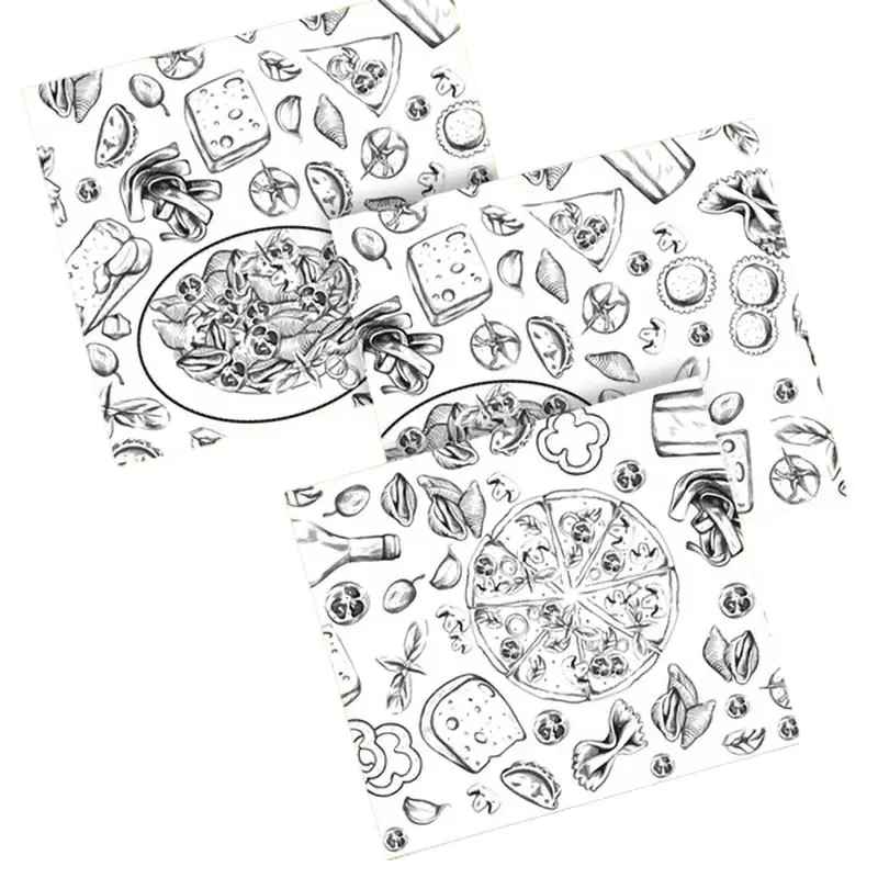 Placemat pads with print